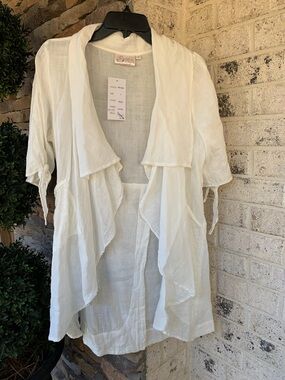 Paper Lace Swimcover/Cardigan-Size Small